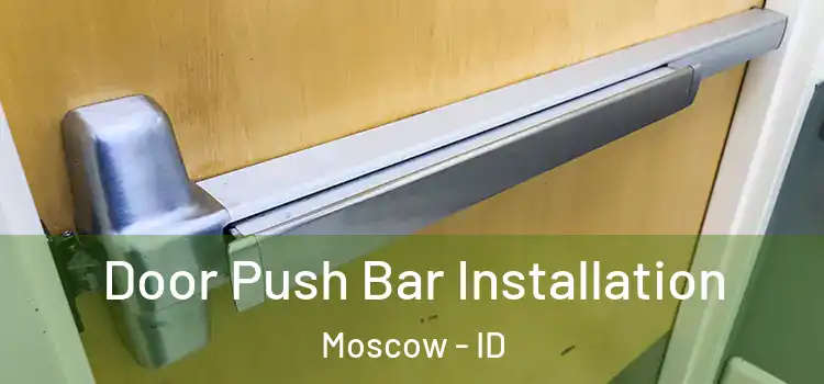  Door Push Bar Installation Moscow - ID