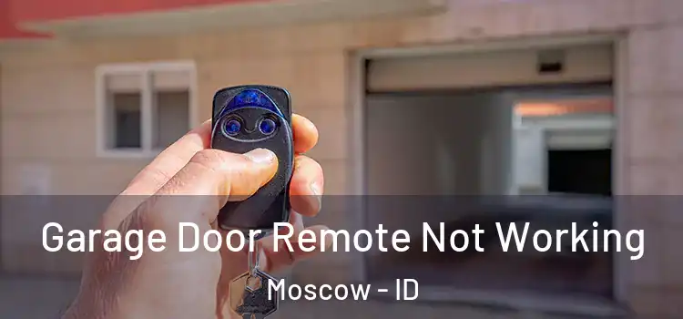  Garage Door Remote Not Working Moscow - ID