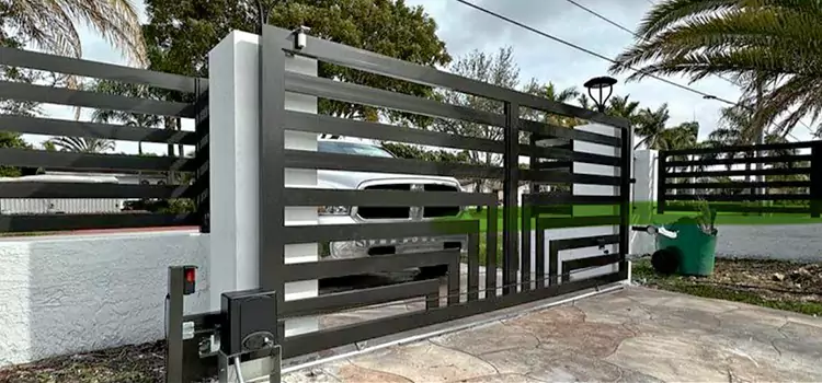 Automatic Driveway Gate Installation Moscow
