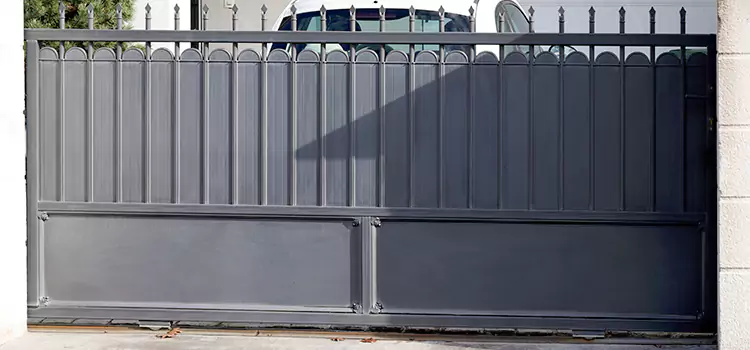 Metal Driveway Gate Installation Moscow